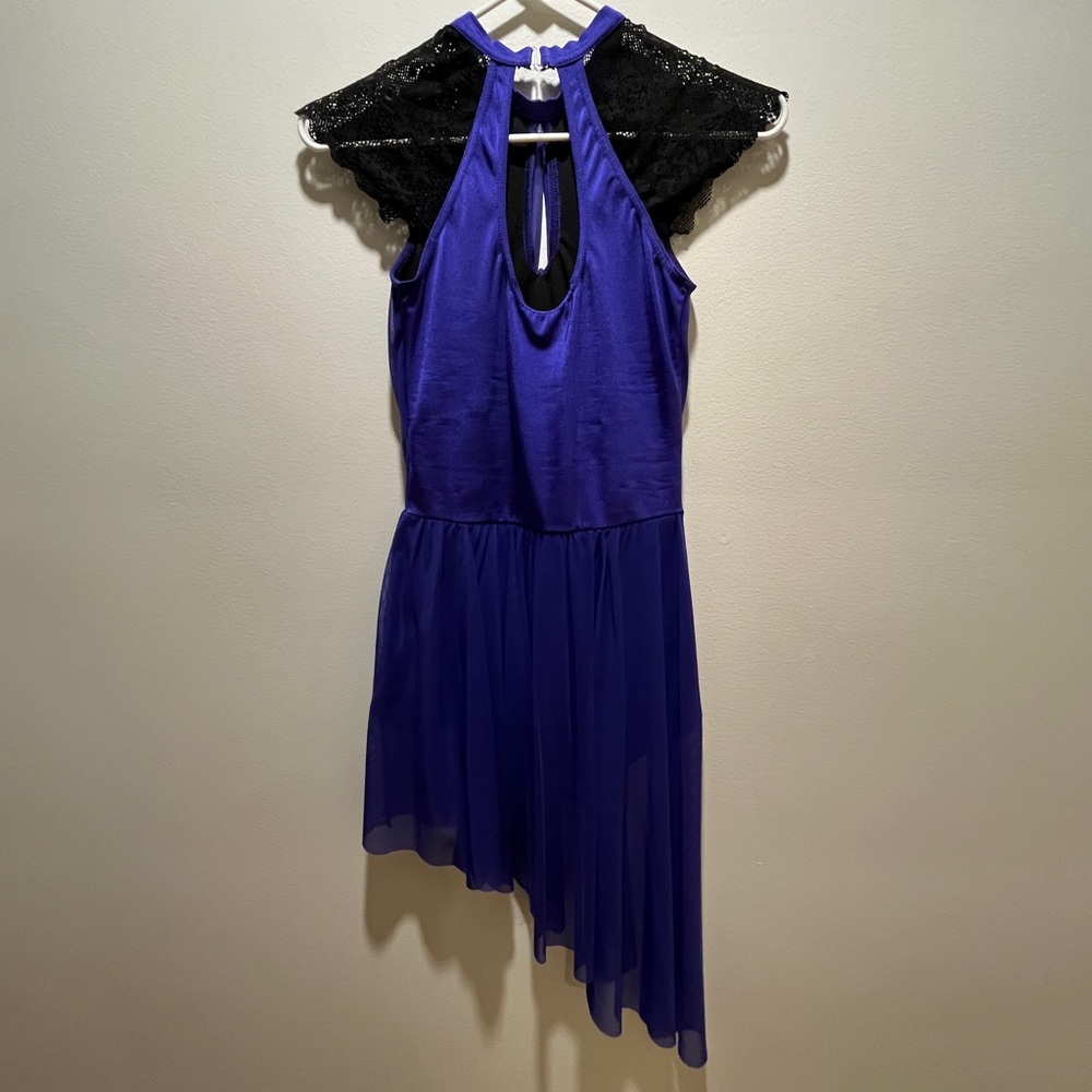 Weissman Dance costume lyrical blue/purple